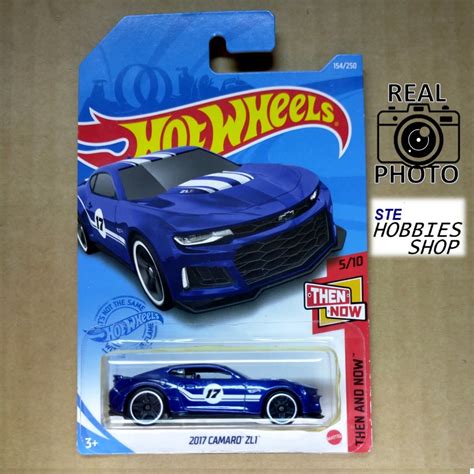 STE8 Hot Wheels 2017 Camaro ZL1 Yellow Blue 1 64 Scale Car Toys Shopee Malaysia
