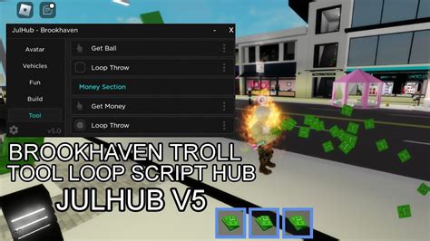 Brookhaven FE Tool Functions Trolling Script Gui Hydrogen Fluxus