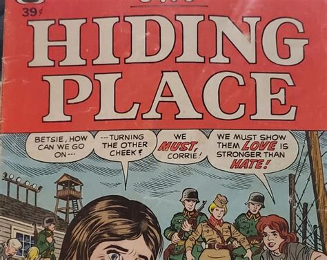 Corrie Ten Booms The Hiding Place Christian Comics 1973 Etsy