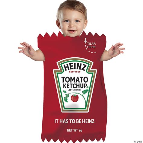 Heinz Ketchup Packet Bunting Costume | Oriental Trading