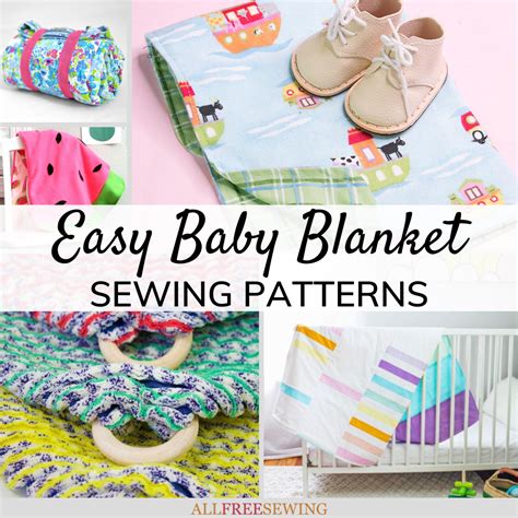 40 Easy Baby Blanket Sewing Patterns | AllFreeSewing.com