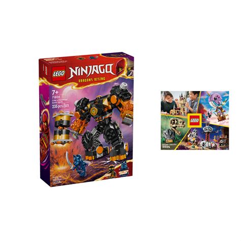 LEGO NINJAGO 71806 Mech żywiołu ziemi Colea KATALOG LEGO 2024