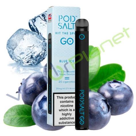 Pod Salt GO BLUE ICE Desechable Pod System 500 Puff 20mg