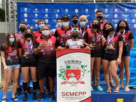 Natação da Semepp conquista 25 medalhas no Campeonato Sudeste Infanto