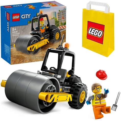 LEGO CITY 60401 WALEC BUDOWLANY BUDOWA TORBA PREZENTOWA 15084018235