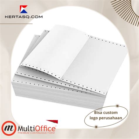 Jual Kertas Continuous Form Merk Multioffice Lengkap Shopee Indonesia