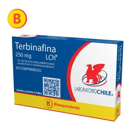 Terbinafina Mg X Comprimidos Lch Ecofarmacias