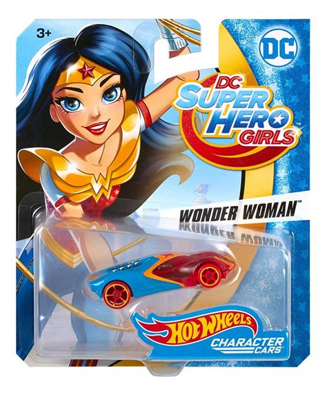Hot Wheels DC Super Hero Girls karakter kisautók WONDER WO