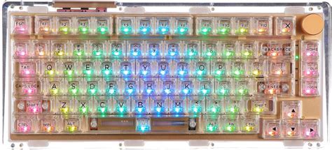 Amazon KiiBoom Phantom 81 75 Hot Swappable Gasket Mounted Mechanical Keyboard BT5 0 2