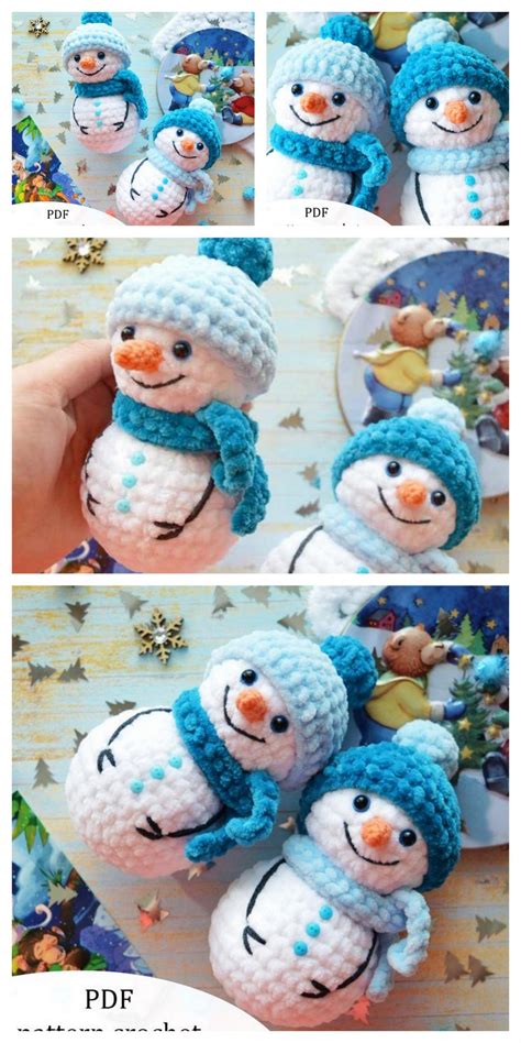 Crochet Snowman Amigurumi Free Pattern Artofit