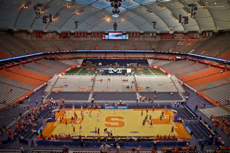 Carrier Dome Hdr Syracuse University Acc Basketball Final Flickr