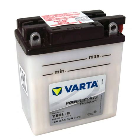 Varta Moto Ah Yb L B Powersports Freshpack Varta Avtomobil N