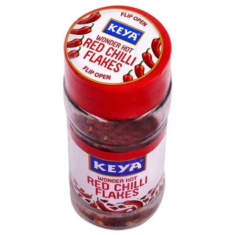 Keya Wonder Hot Red Chilli Flakes G JioMart
