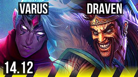 VARUS Skarner Vs DRAVEN Lux ADC 8 0 3 Rank 7 Varus Legendary