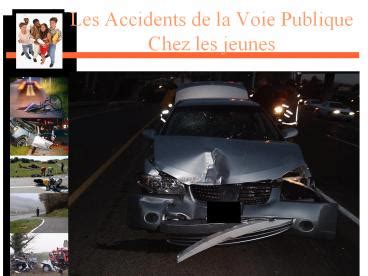 PPT Les Accidents De La Voie Publique Chez Les Jeunes PowerPoint