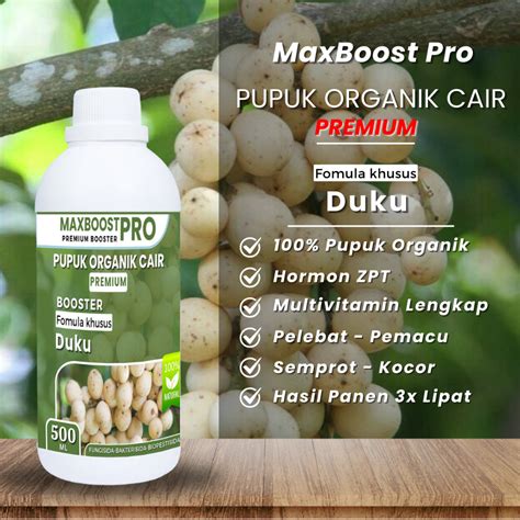 Jual Pupuk Organik Cair Plus Hormon Pelebat Buah Duku Poc Kompos