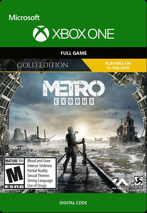 Metro Exodus Gold Edition Xbox One Gamestop