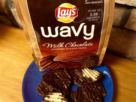 Chocolate Covered Potato Chips Lays Wavy Chocolate Covered Flickr