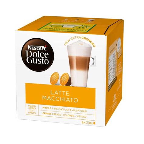 Nescafe Dolce Gusto Latte Macchiato Coffee Capsules 8 Servings Germanbuy Authentic German