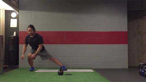 Slideboard KB Goblet Lateral Lunge YouTube