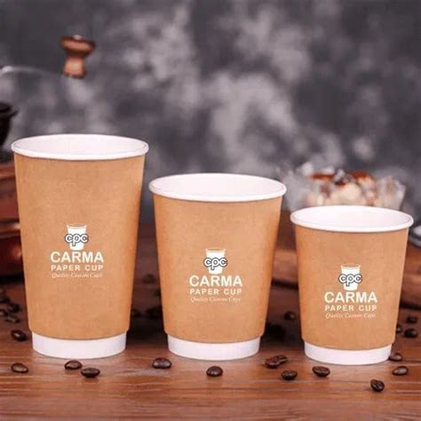 Packet Size To Double Wall Paper Cup At Piece In