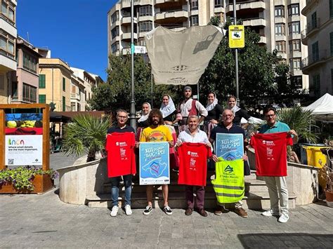 Inca Porta De La Tramuntana Lema De La Xlii Pujada A Lluc A Peu De