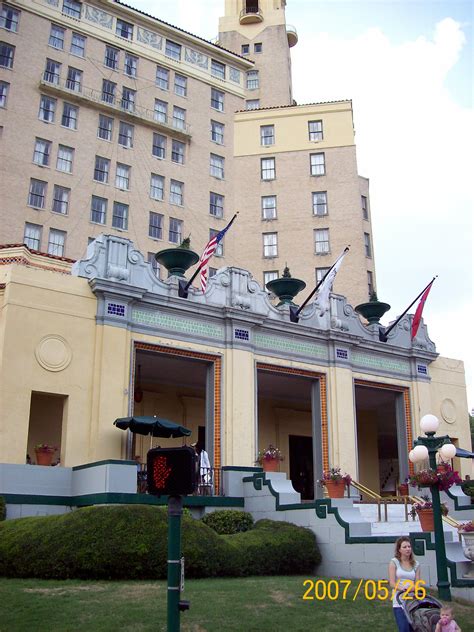 The Famed Arlington Hotel Hot Springs Arlington Hotel Hot Springs