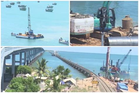 New Pamban Rail Bridge Indian Railways Starts Constructing First