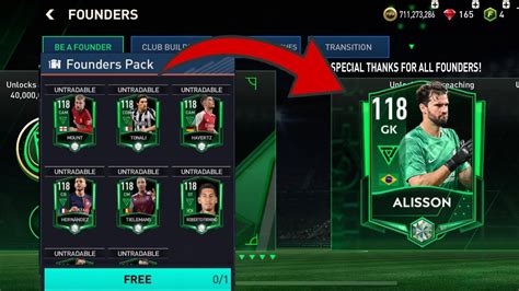 118 OVR FOUNDERS PACK THIS IS HOW TO GET FREE 118 OVR IN FIFA MOBILE