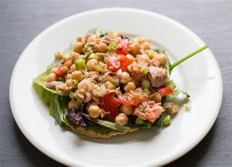 Ensalada de atún y garbanzos La Cocina Chilena de Pilar Hernández