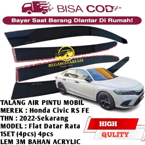 Jual Talang Air Mobil All New Honda Civic RS Turbo THN 2022 2024 Model