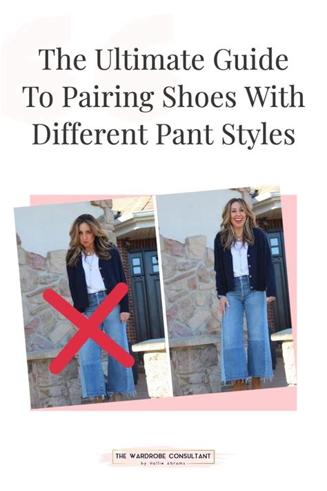 The Ultimate Guide To Pairing Shoes With Different Pant Styles Wide