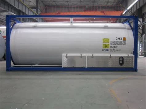 T75 T50 20FT 40FT LNG ISO Tanks Liquid Oxygen Nitrogen Argon CO2 N2o