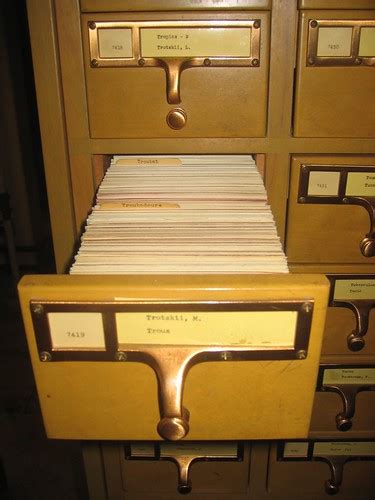 Grad Library Old Card Catalog Fabienne Wassermann Flickr