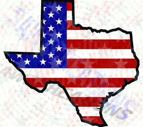 Texas US Flag Svg Unlimited Visualization Effects | texassvg.com