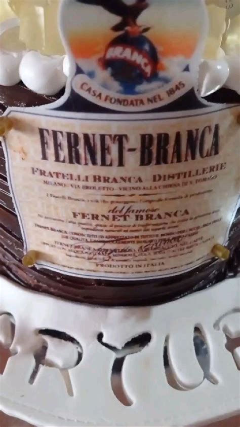 Fernet Branca Chocolate Cake