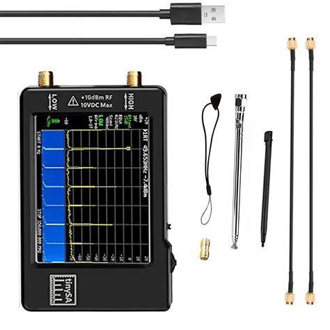 2.8inch Digital Handheld Spectrum Analyzer Tinysa 100k-960mhz - Buy ...