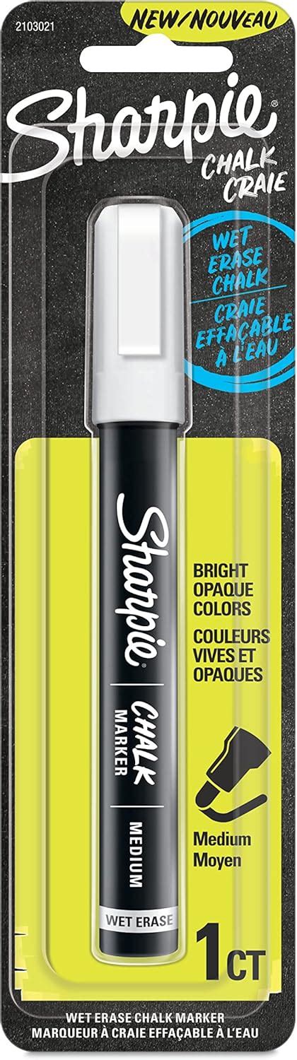 Sharpie Chalk Marker Wet Erase Markers White 1 Count Uk