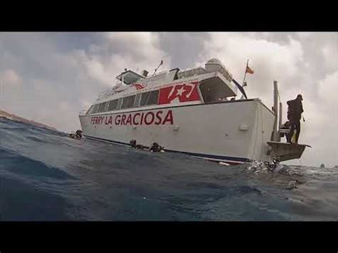 Buceo En La Graciosa Lanzarote Youtube