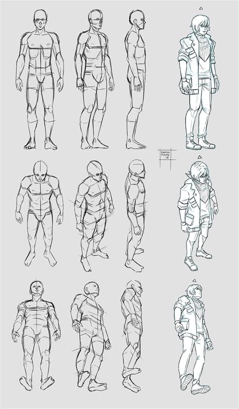 Sketchdump July Anatomy And Perspective By Damaimikaz On