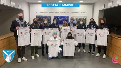 Il Brescia Femminile Per La Campagna Di Vaccinazione HPV Calcio