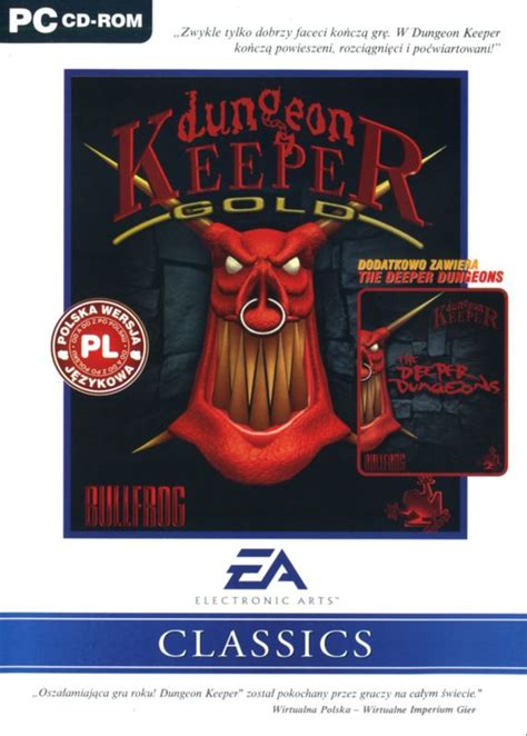 Dungeon Keeper Gold Edition Cover Or Packaging Material Mobygames