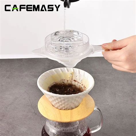 Cafemasy Hand Brauen Kaffee Filter Tropf Dusche Tragbare Kaffee Filter