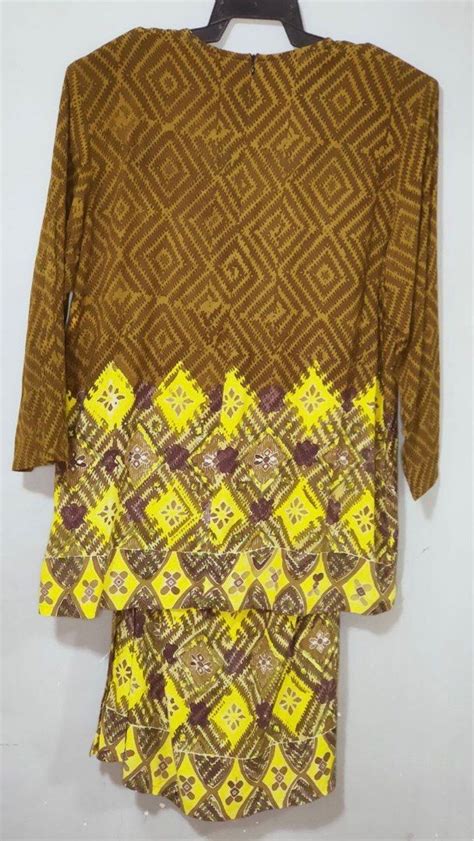 Baju Kurung Batik Terengganu Women S Fashion Muslimah Fashion Baju