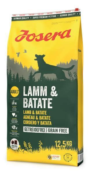 Корм сухой для взрослых собак Josera Lamb & Batate без добавления ...