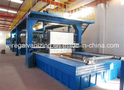 Steel Wire Galfan Hot DIP Galvanizing Production Line Production Line And Galfan Wire