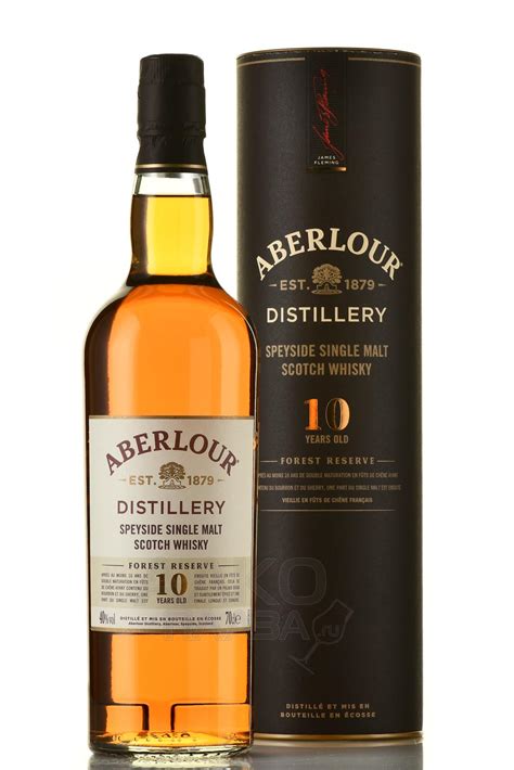 Aberlour Forest Reserve Speyside Single Malt Scotch Whisky 10 Years Old ...