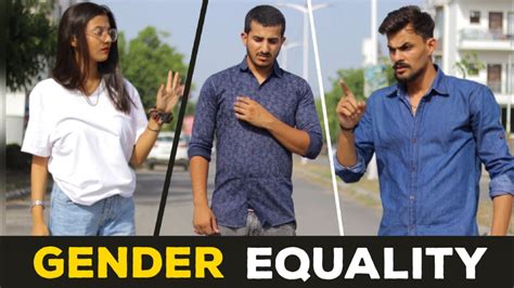 Gender Equality इज़्ज़त सबकी बराबर है Youtube