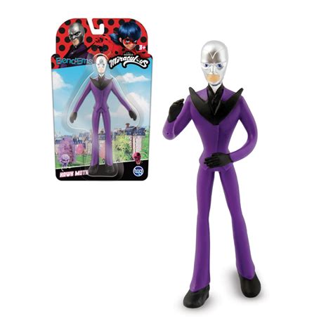 FIGURA 13 CMS DE GOMA FLEXIBLE MIRACULOUS – HAWK MOTH – Jugueterías Ansaldo