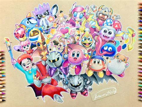 Kirby and Star Allies by JotaroKirby on DeviantArt